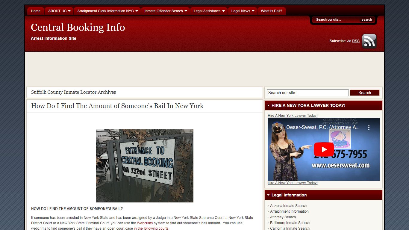 Suffolk County Inmate Locator | Central Booking Info